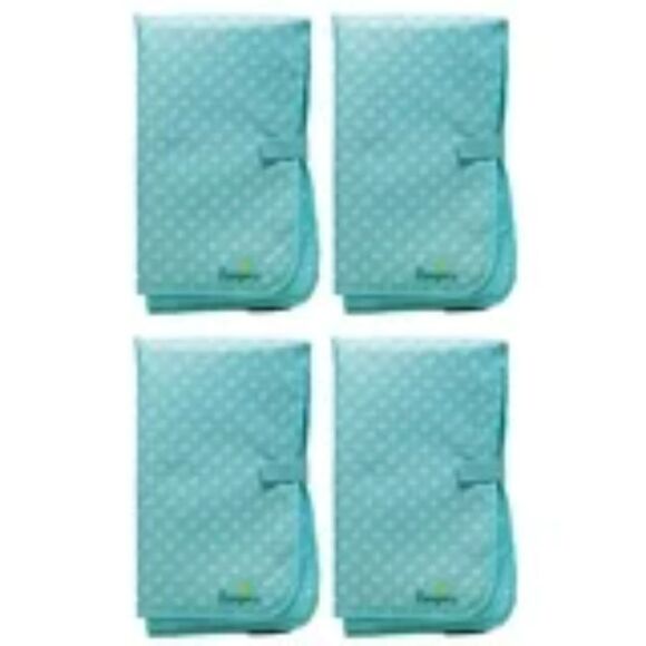 PAMPERS Portable Diaper Changing Mat Mint Green Cushioned Reusable 22"x13" NEW - Picture 12 of 12